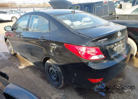 2015 Hyundai Accent Gls z USA, uszkodzony, nr VIN KMHCT4AE5FU906325